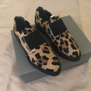 Aquatalia Kenley Haircalf loafers 7.5M